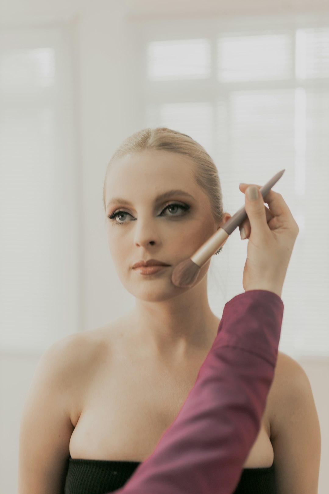 Model working on financial planning